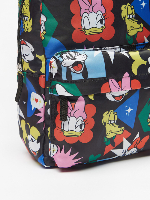 Buy Disney Mickey Mouse and Friends Backpack with Zip Closure Black For Kids Styli Saudi