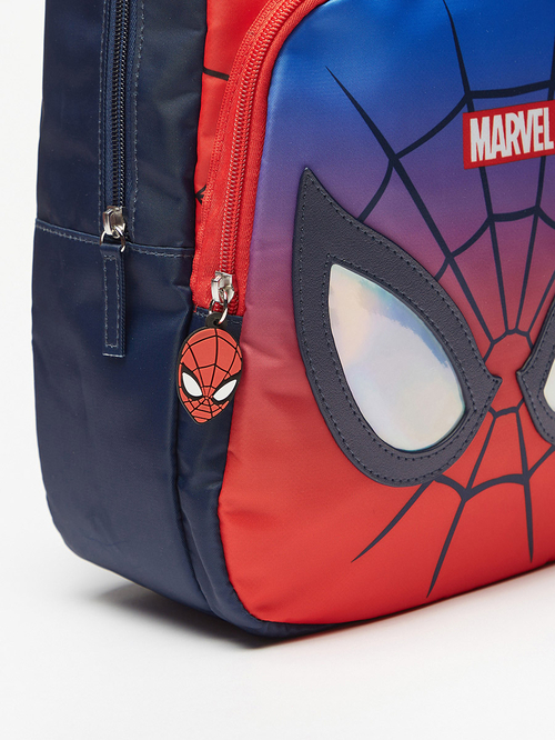 Buy Marvel Spider Man Backpack with Zip Closure Navy Blue For Kids Styli Saudi