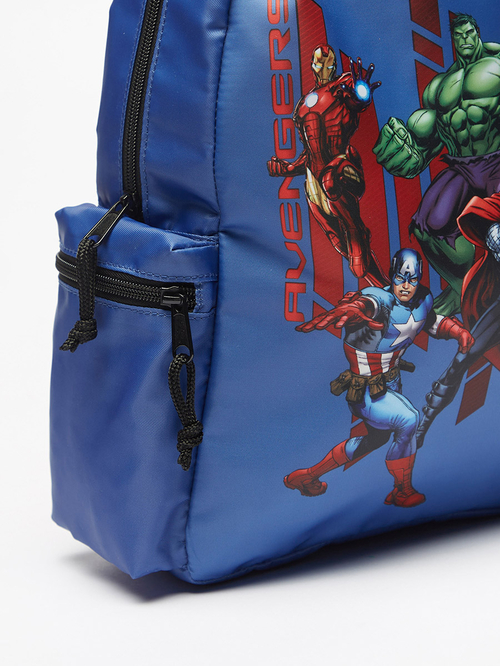 Buy Marvel Avengers Backpack with Side Pockets Blue For Kids Styli Bahrain