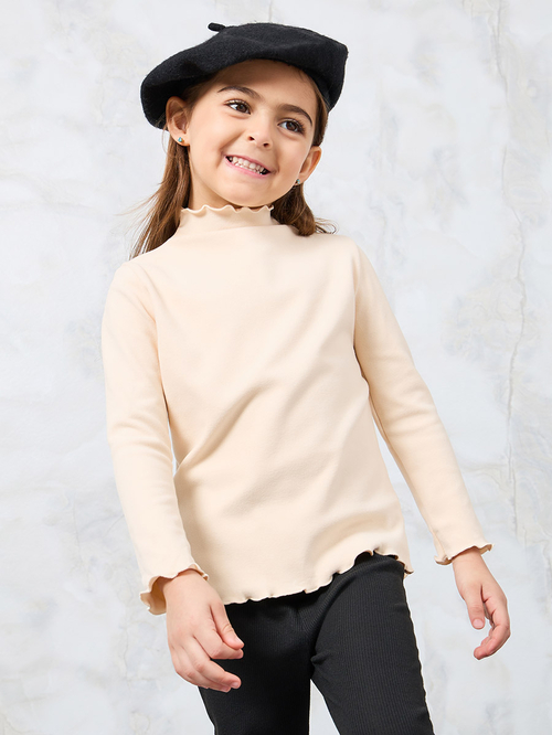 Lettuce edge mock neck online