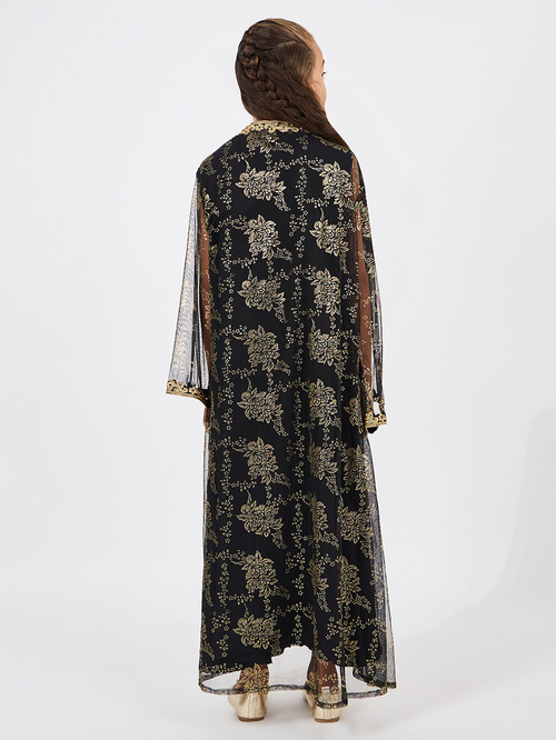 Embellished kaftan dress best sale