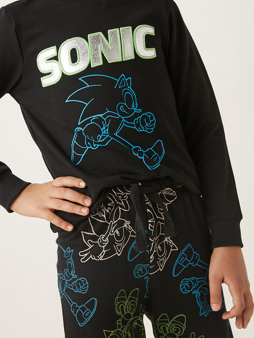 Mens sonic pyjamas best sale