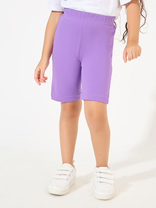 Purple cycling shorts sale