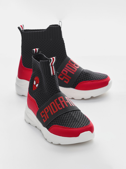 Spiderman high top sneakers best sale