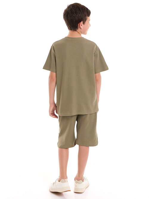 Longline shirt with shorts new arrivals
