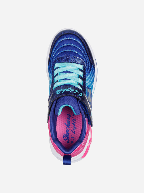 Buy S Lights Wavy Beams Ombre Express Shoes Navy Blue For Kids Styli Saudi