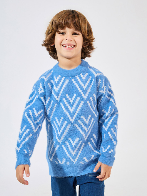 Fuzzy sweater kids new arrivals
