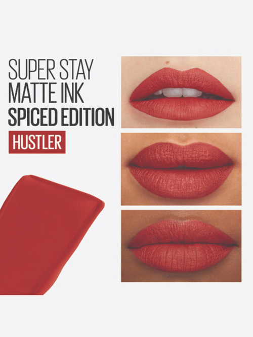 Comprar Maybelline - Labial líquido SuperStay Matte Ink Spiced Edition -  325: Shot Caller
