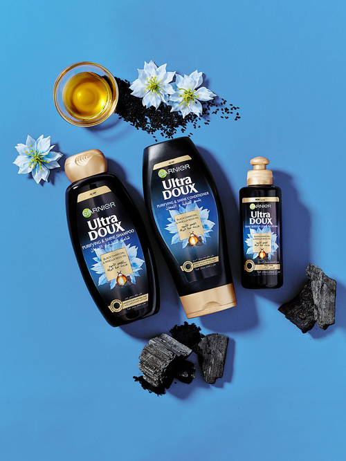 Buy Ultra Doux Black Charcoal Nigella Seed Oil Purifying Shine