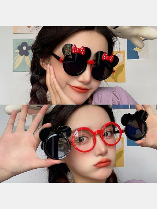 Buy Mickey Mouse Shape Party Glasses Multi For Beauty Styli Saudi