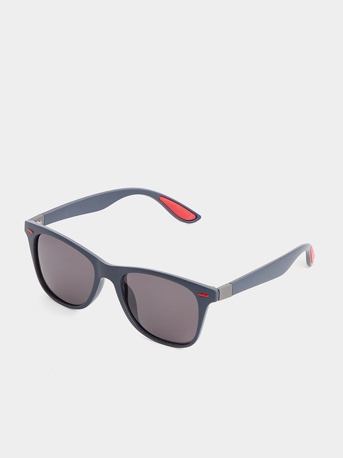 Navy wayfarer sunglasses discount