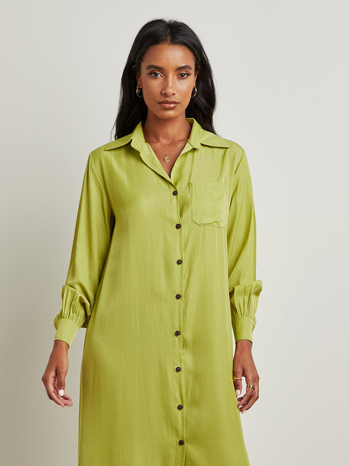 Long shirt with side slits outlet