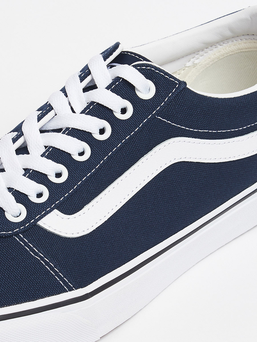 Blue lace up vans online