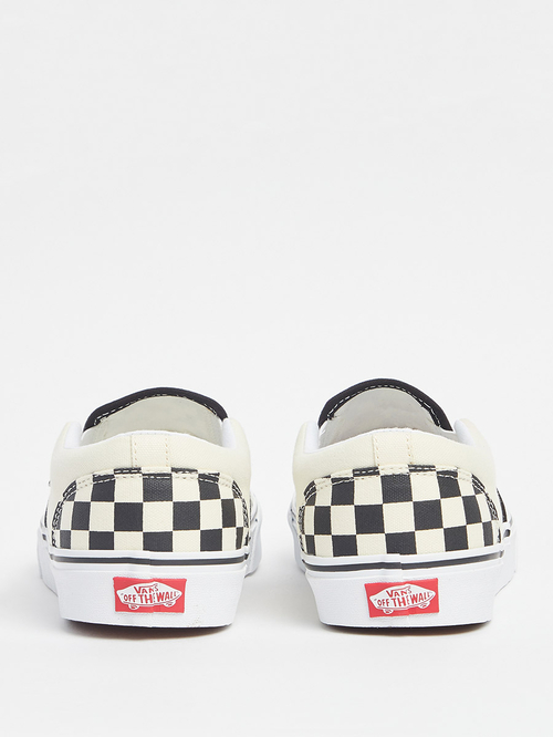 Checkerboard sandals vans top