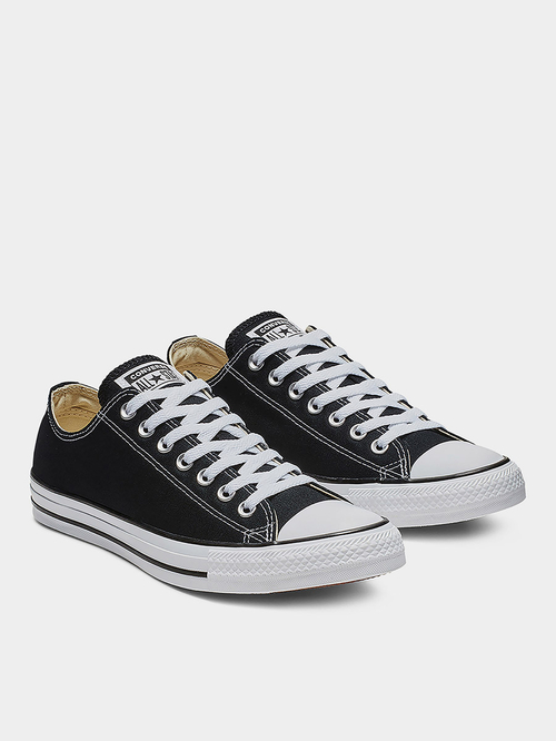 Buy Chuck Taylor All Star Core OX Canvas Sneakers Black For Men Styli Kuwait
