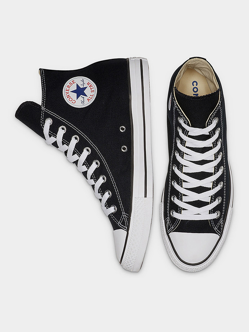 Buy Chuck Taylor All Star Core Hi Top Canvas Sneakers Black For Men Styli UAE