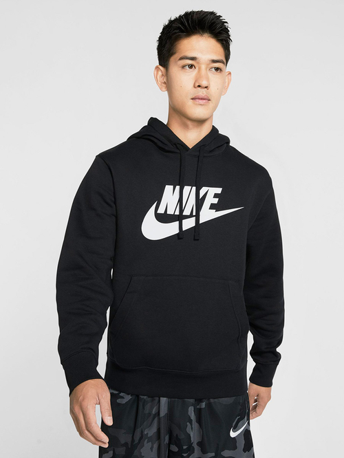 Buy NSW Club GX Hoodie Black For Men Styli Bahrain