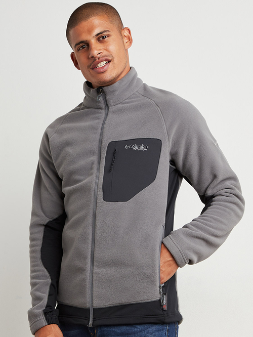 Buy Columbia Titan Pass 2.0 Fleece Jacket Grey For Men Styli UAE