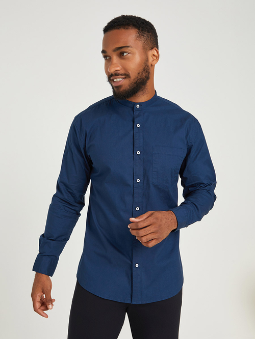 Grandad collar deals shirt