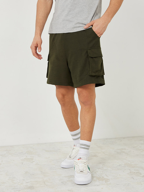 Mens cargo shorts with elastic waistband store