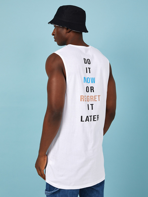 Longline tank top top