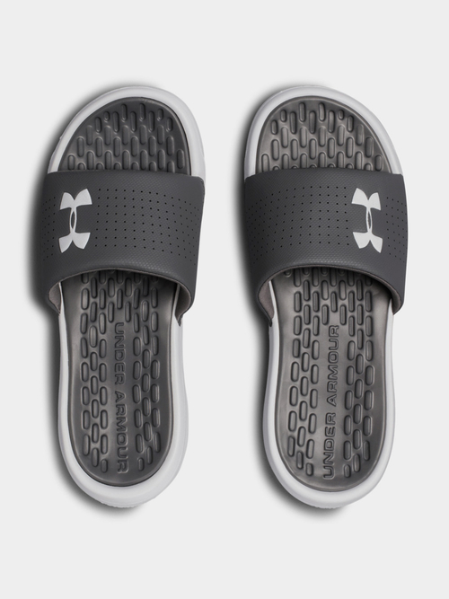 Buy Playmaker Fix Textured Slides Grey For Men Styli UAE