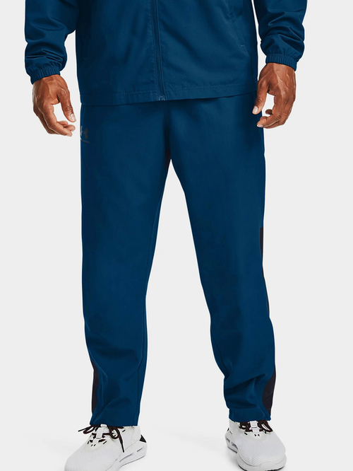 Buy Vital Woven Pants with Elastic Waistband Blue For Men