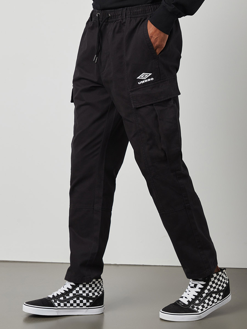 Buy Concord Drill Cargo Pants Black For Men | Styli Saudi