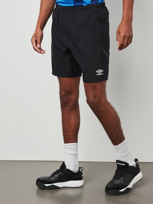 Buy Club Training Shorts with Zip Pocket Black For Men Styli Saudi
