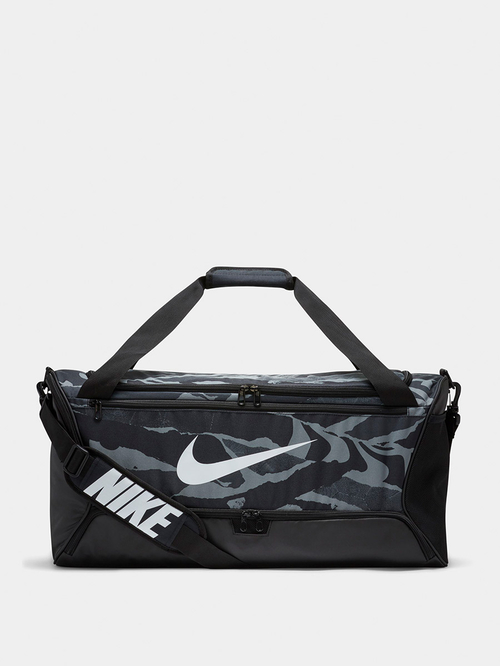Buy Brasilia All Over Print Duffle Bag Black For Men Styli Saudi