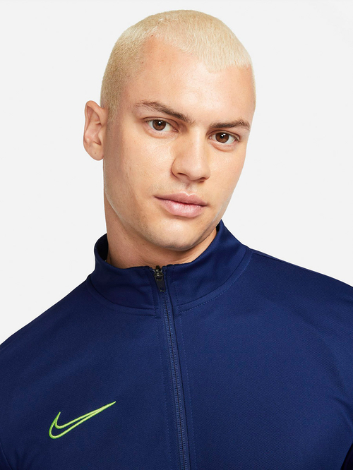 Blue nike academy tracksuit top