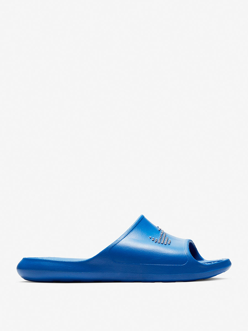 Blue nike slide on sale