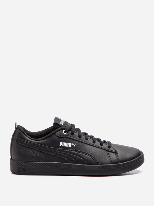 Buy Smash V2 Leather Sneakers Black For Women Styli Saudi