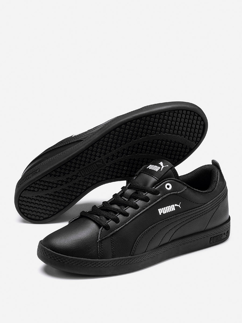 Buy Smash V2 Leather Sneakers Black For Women Styli UAE
