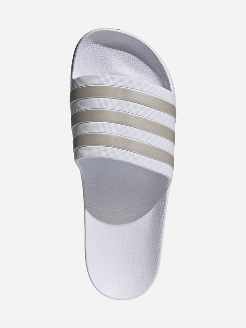 Buy Adilette Aqua Slides White For Men Styli Bahrain