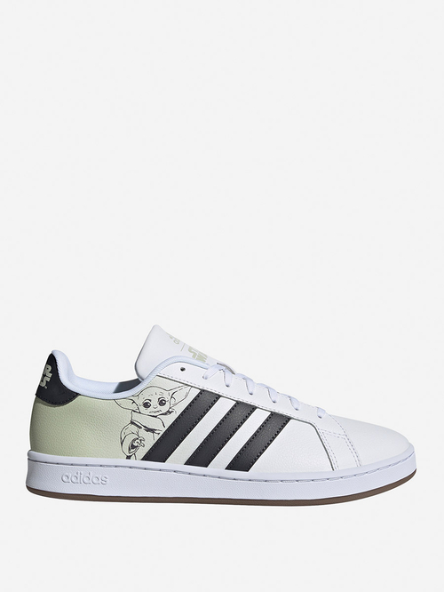 Buy Grand Court Star Wars Print Sneakers White For Men Styli Kuwait