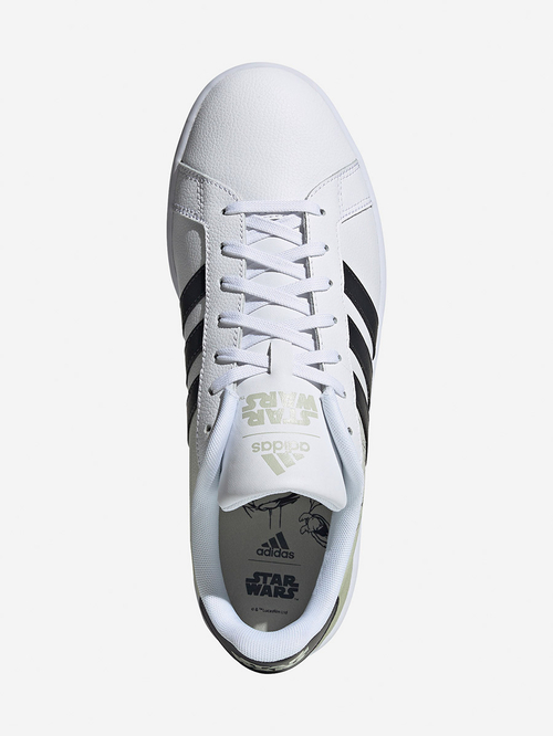 Buy Grand Court Star Wars Print Sneakers White For Men Styli Kuwait