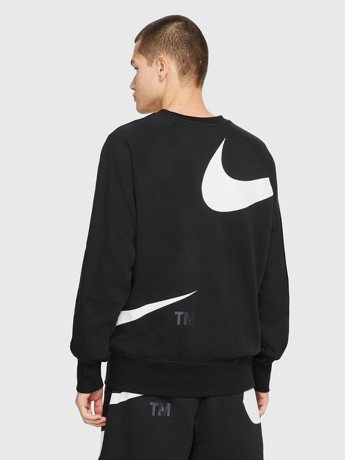 Buy NSW Swoosh SBB Pullover Sweatshirt Black For Men Styli Saudi