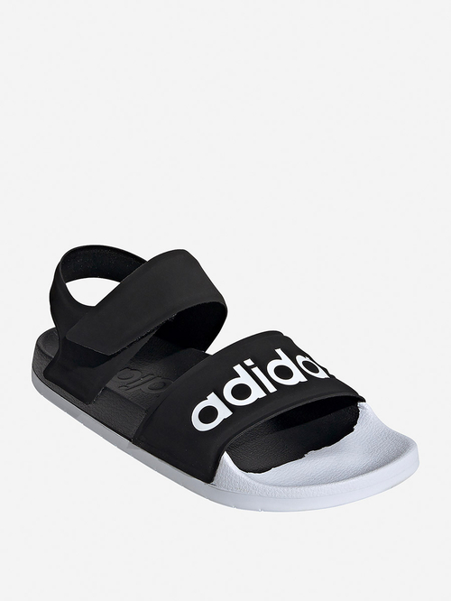 Adidas slippers with strap sales