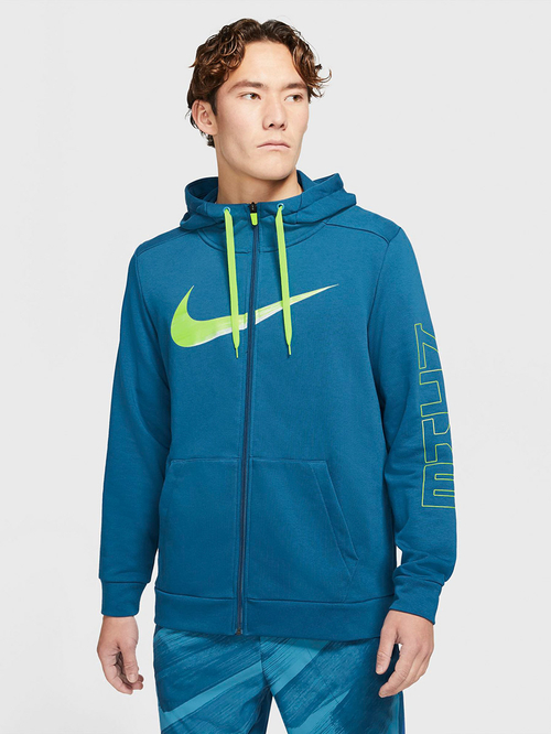 Buy Dri Fit Sole Collector Hooded Energy Jacket Blue For Men Styli UAE