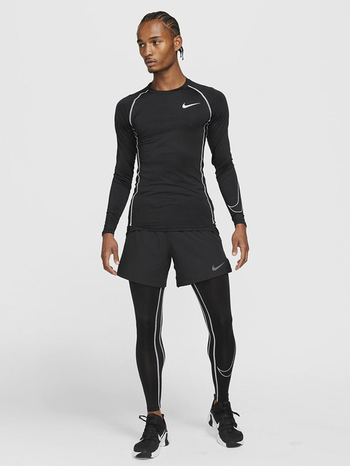 Buy Print Dri Fit Tights Black For Men Styli Saudi
