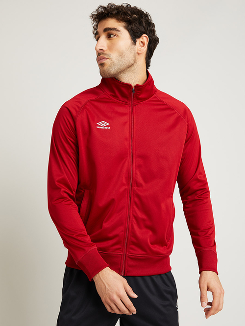 Maroon track jacket discount