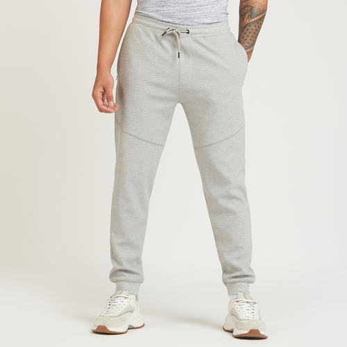 Plain cuffed joggers on sale