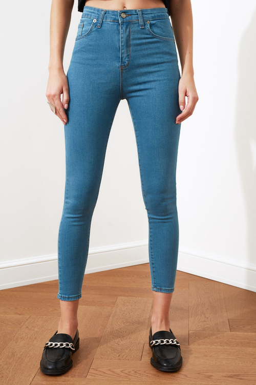 Joni jeans with belt loops shop