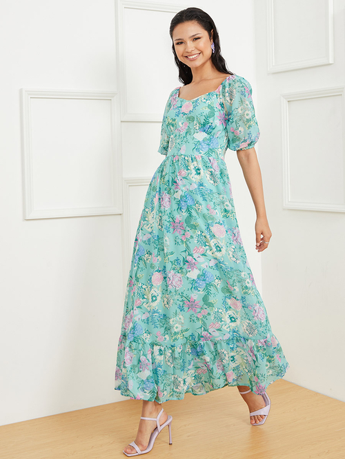 Floral a 2025 line dress