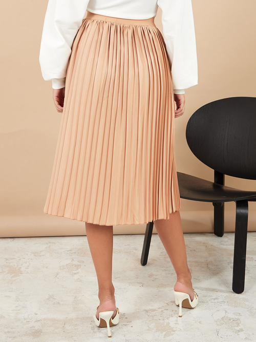 High waisted midi skirt quality store