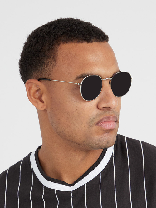 Round wire rim sunglasses clearance