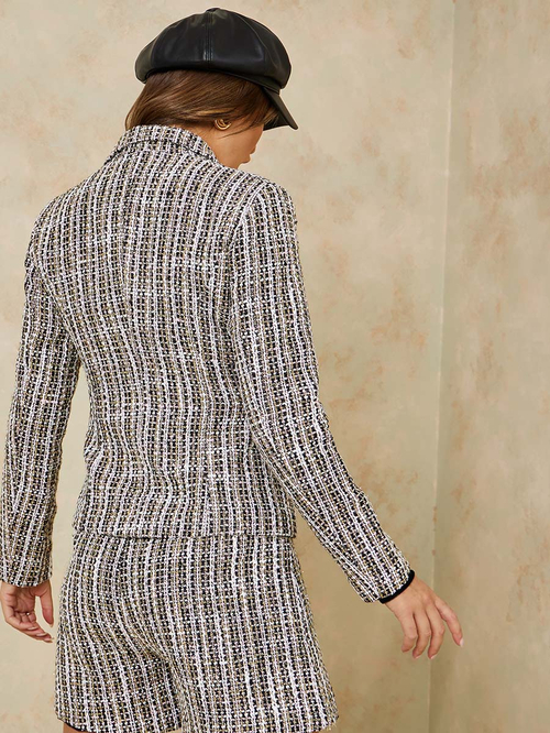 Short length blazer on sale