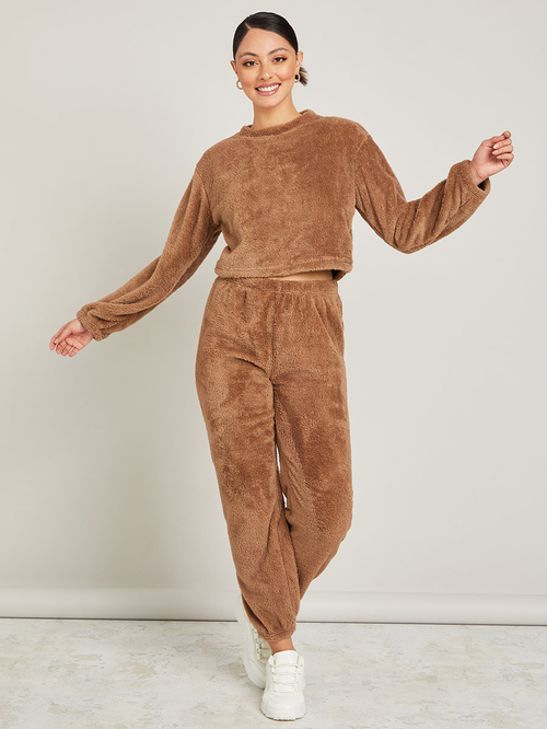 Furry joggers new arrivals