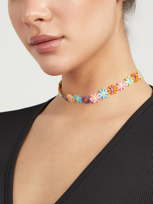 Floral choker shop